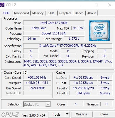 CPU-Z 2.0 nieuwe versie van de benchmark