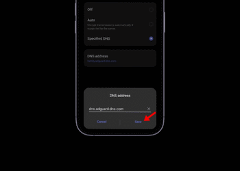 Cómo utilizar AdGuard DNS en Android