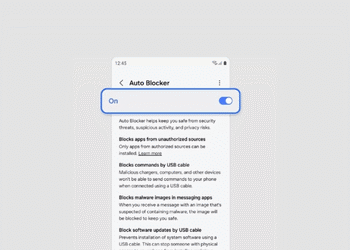 Cómo desactivar el Bloqueador Automático en Samsung