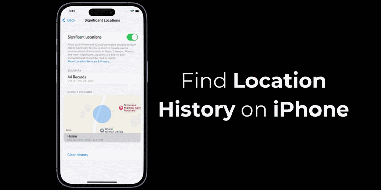 Historial de Ubicaciones en tu iPhone