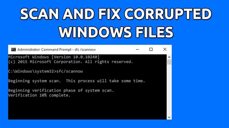 Reparar archivos corruptos en Windows es fácil con estos pasos 🛠️✨ ¡Recupera tu sistema ahora y evita pérdidas!