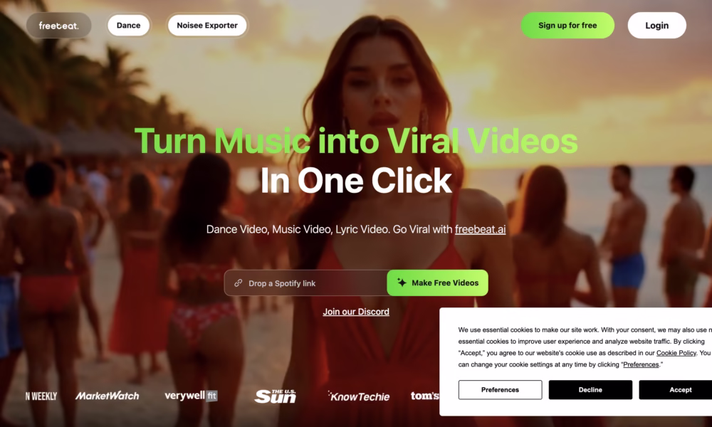 FreeBeat AI: Transform Any Song into Viral Videos
