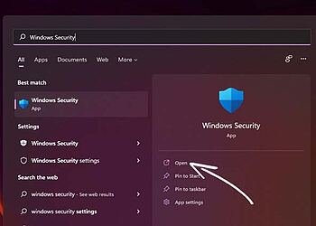Windows Security no se abre