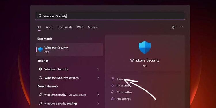 Windows Security no se abre