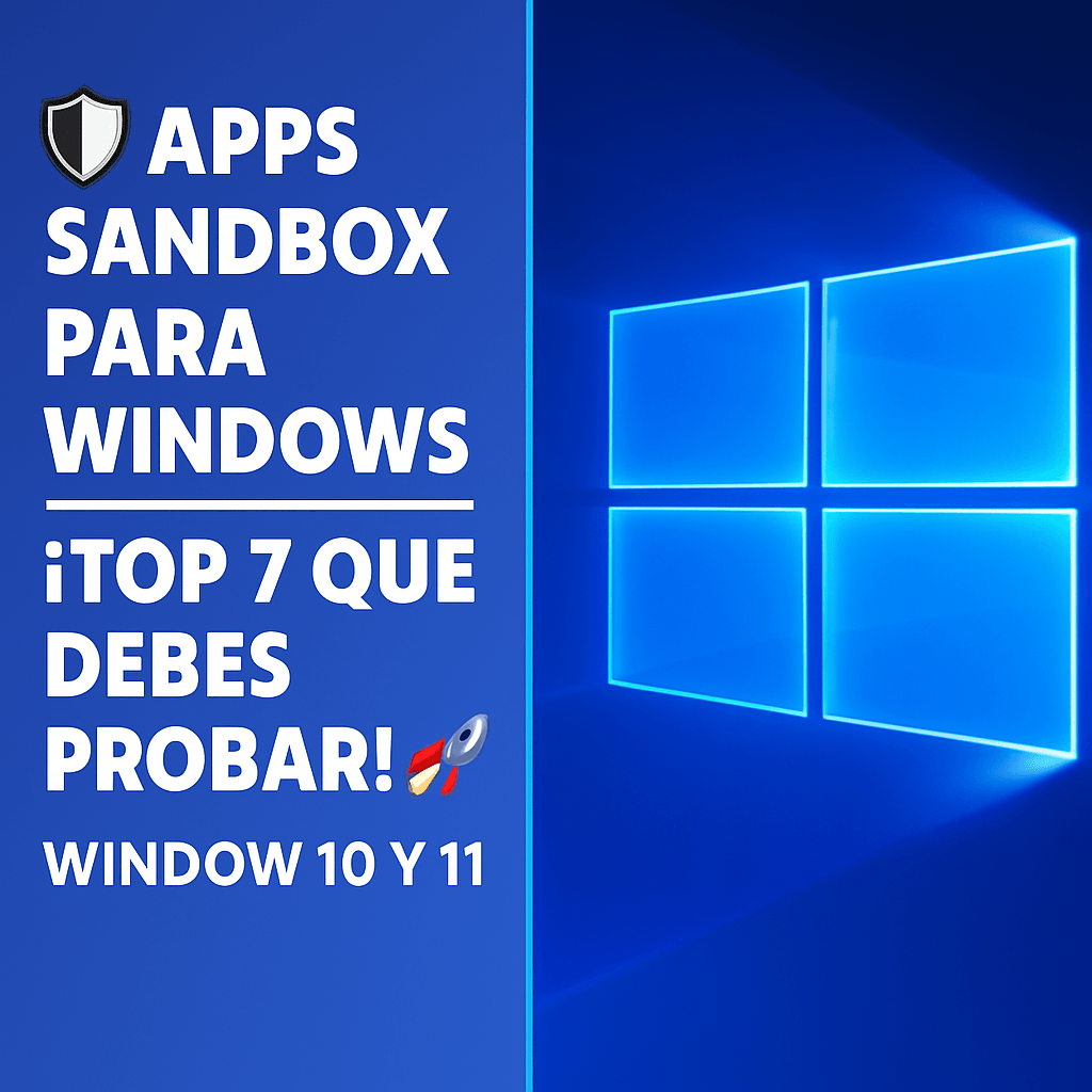 Apps Sandbox para Windows: 7 joyas ocultas del 2025