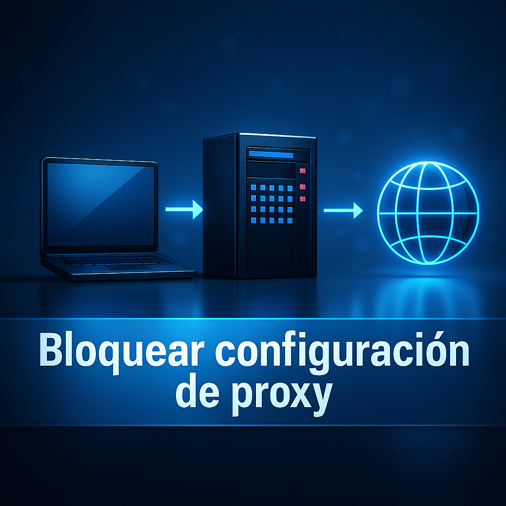 Configuración del proxy ¡Bloquéala fácil en Windows 11!