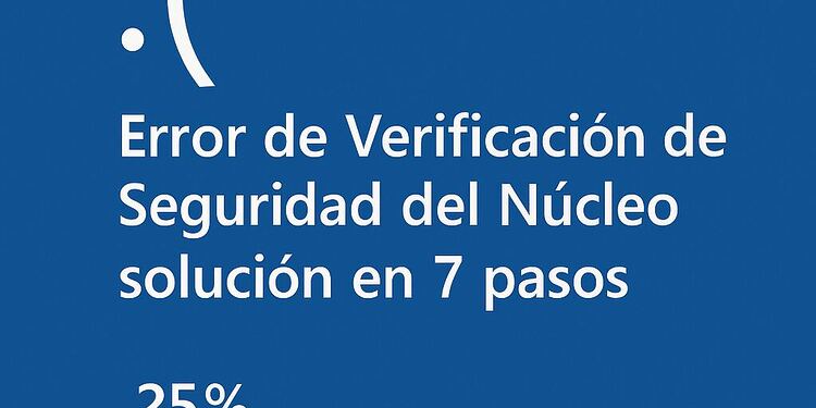 Fallos de verificación del kernel