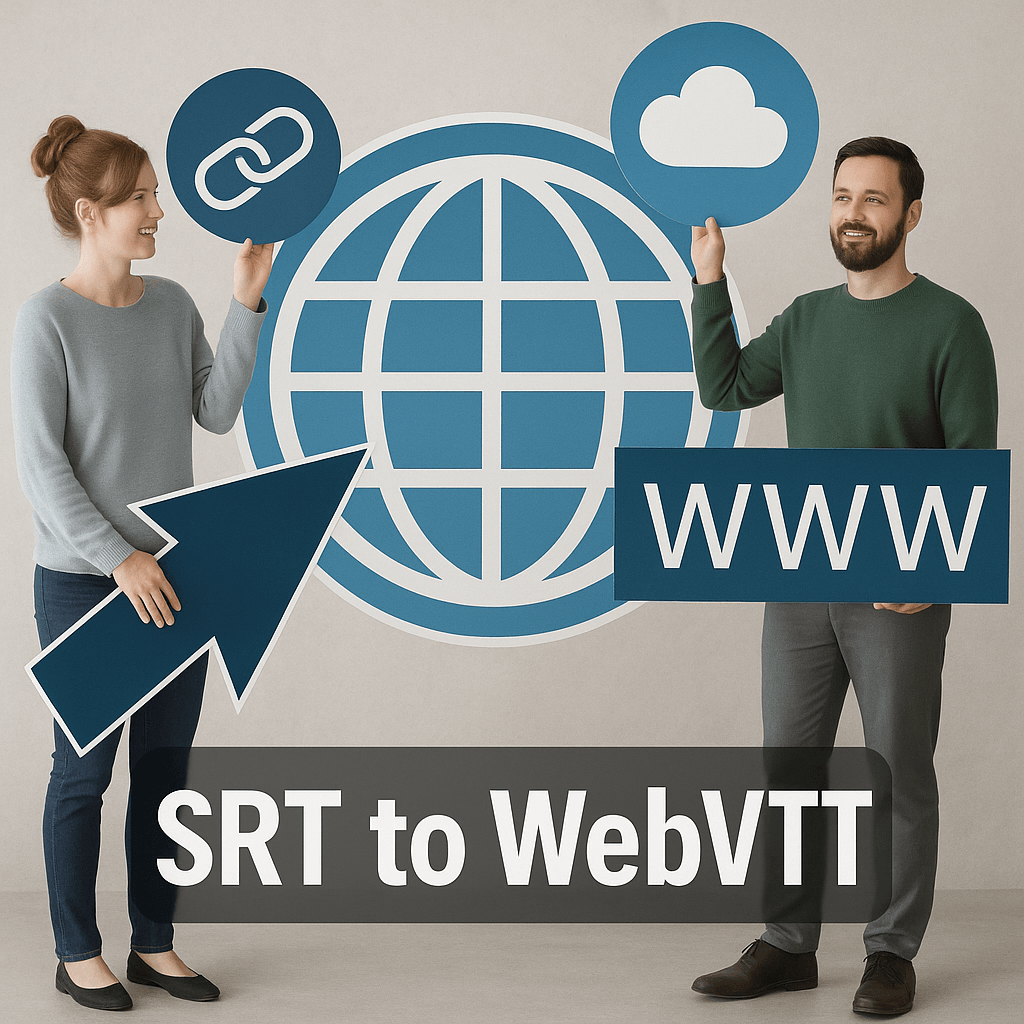 Herramientas gratuitas para convertir SRT a WebVTT
