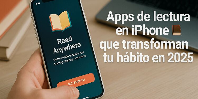 Apps de lectura en iPhone