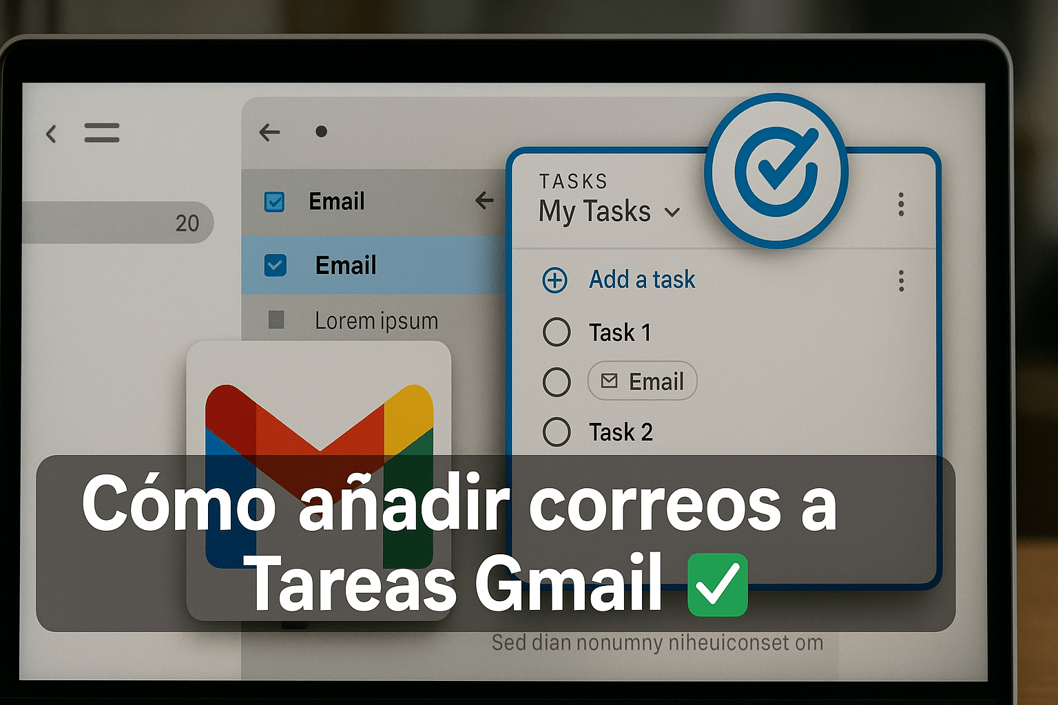 Cómo añadir correos a Tareas Gmail ✉️✅