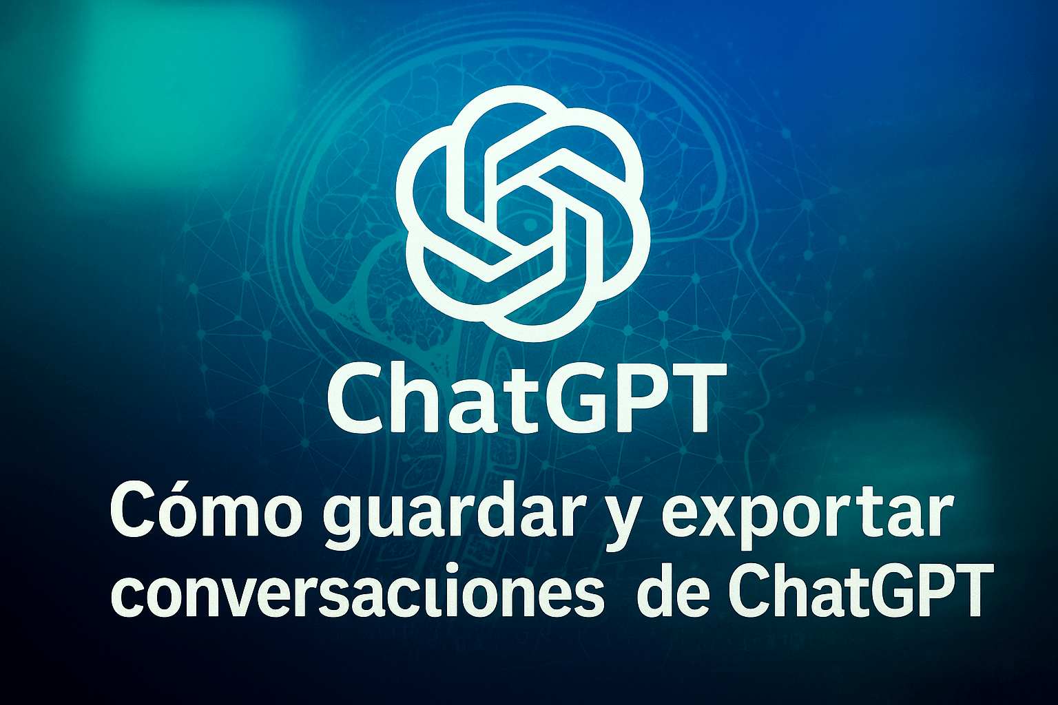 Cómo guardar y exportar conversaciones de ChatGPT