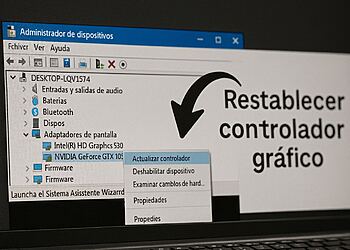Cómo restablecer el controlador gráfico en Windows 11