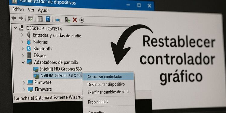 Cómo restablecer el controlador gráfico en Windows 11