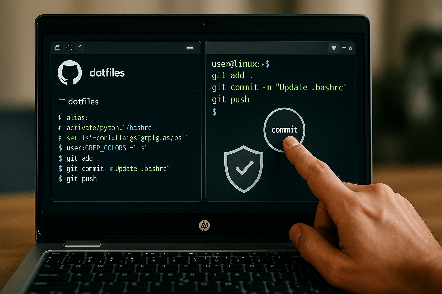 Dotfiles en GitHub ¡Gestiona Linux fácil y rápido!