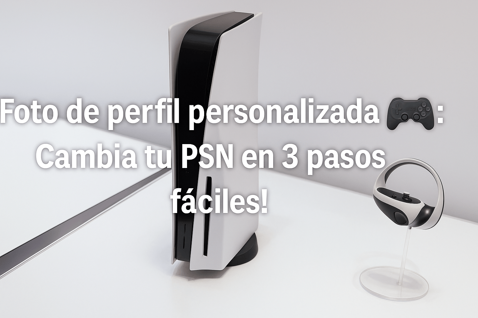 Foto de perfil personalizada 🎮 ¡Cambia tu PSN en 3 pasos fáciles!