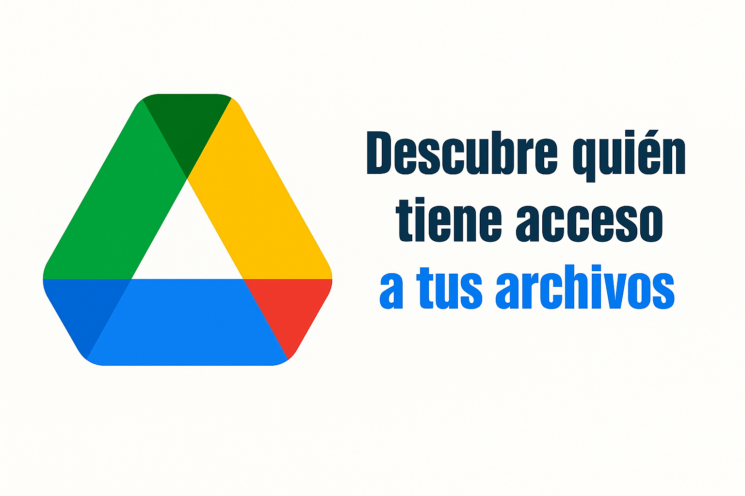 Google Drive 5 pasos para controlar accesos y proteger tus datos