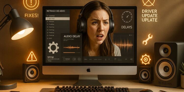 Retraso de audio en Windows Solución rápida y sin complicaciones