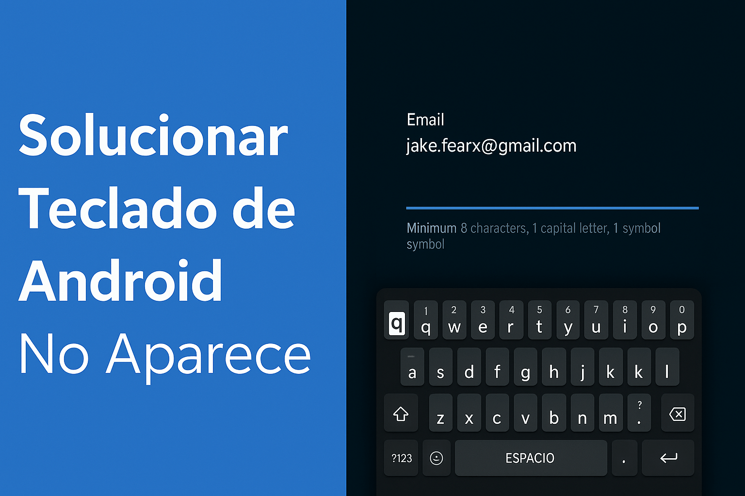 Teclado Android 7 trucos rápidos para que vuelva a aparecer