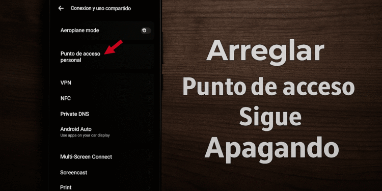Hotspot Android 7 trucos para evitar que se apague solo