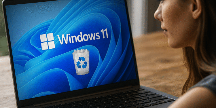 Papelera de reciclaje dañada Windows 11