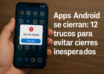 Apps Android se cierran