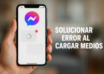 Error al cargar medios en Messenger