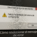 Otra instancia ya se está ejecutando - Alt text: Ventana emergente de error en computadora con el mensaje "Otra instancia se está ejecutando" y advertencia de fallo en la inicialización del sistema de configuración, con botón OK visible, sobre fondo oscuro con texto "Cómo solucionar el mensaje de error".