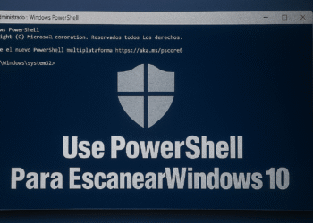 PowerShell escanea Windows