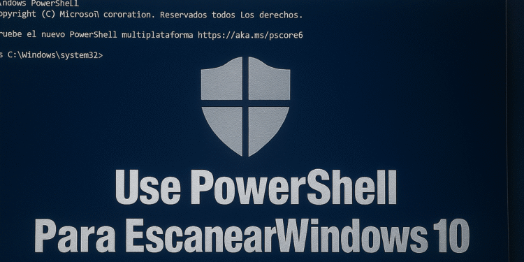PowerShell escanea Windows