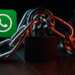 WhatsApp y seguridad: icono de WhatsApp con candado y cadena, simboliza cifrado y privacidad de mensajes en la app de mensajería.