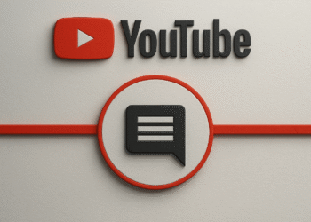 Cómo ver tu historial de comentarios en YouTube - Logo de YouTube con icono de comentario, tutorial paso a paso para ver tu historial de comentarios en YouTube.