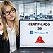 Expiración Secure Boot en Windows 11 mostrando advertencia de certificado SB vencido en pantalla de portátil en oficina corporativa.